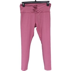 Vogo Athletica‎ Leggings Size Large Mauve Rose Yoga Activewear